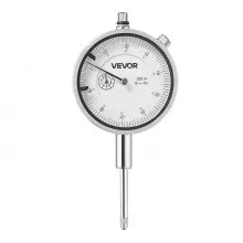 VEVOR Messuhr, 0,03 mm Genauigkeit, 0–25,4 mm Messbereich, gut lesbares großes Zifferblatt, professionell für Innendurchmessermessung, Rundlauferkennung, Ebenheitsprüfung