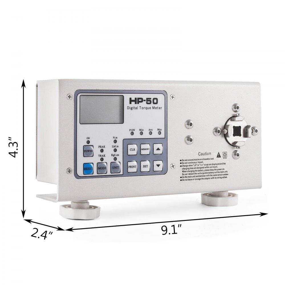 Druckbarer Drehmomentmesser Hios HP-50 Digitaler Drehmomentmesser Torsiometer USB-Schnittstelle
