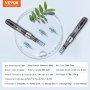 VEVOR Professioneller Microneedling-Stift, elektrischer Derma-Pen mit 3 PCS * 16-Pin + 3 PCS * 36-Pin-Einwegkartusche, 6-Gang-Dermapen-Schönheitsgerät mit LCD-Display und 0-2,5 mm einstellbarer Nadellänge