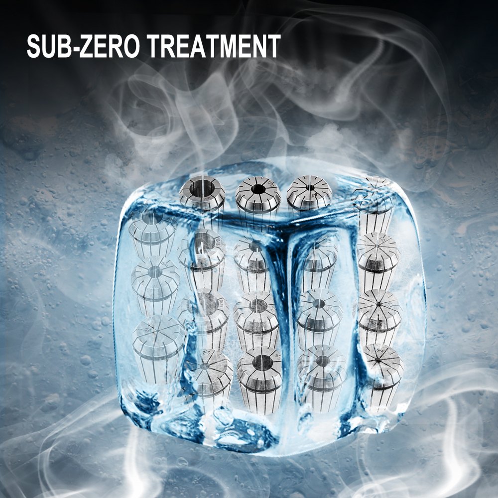 Vevor 19 Stk. Spannzangenfutter 2-20 Mm Spannzangen Set Nt30 1 Werkzeughalter