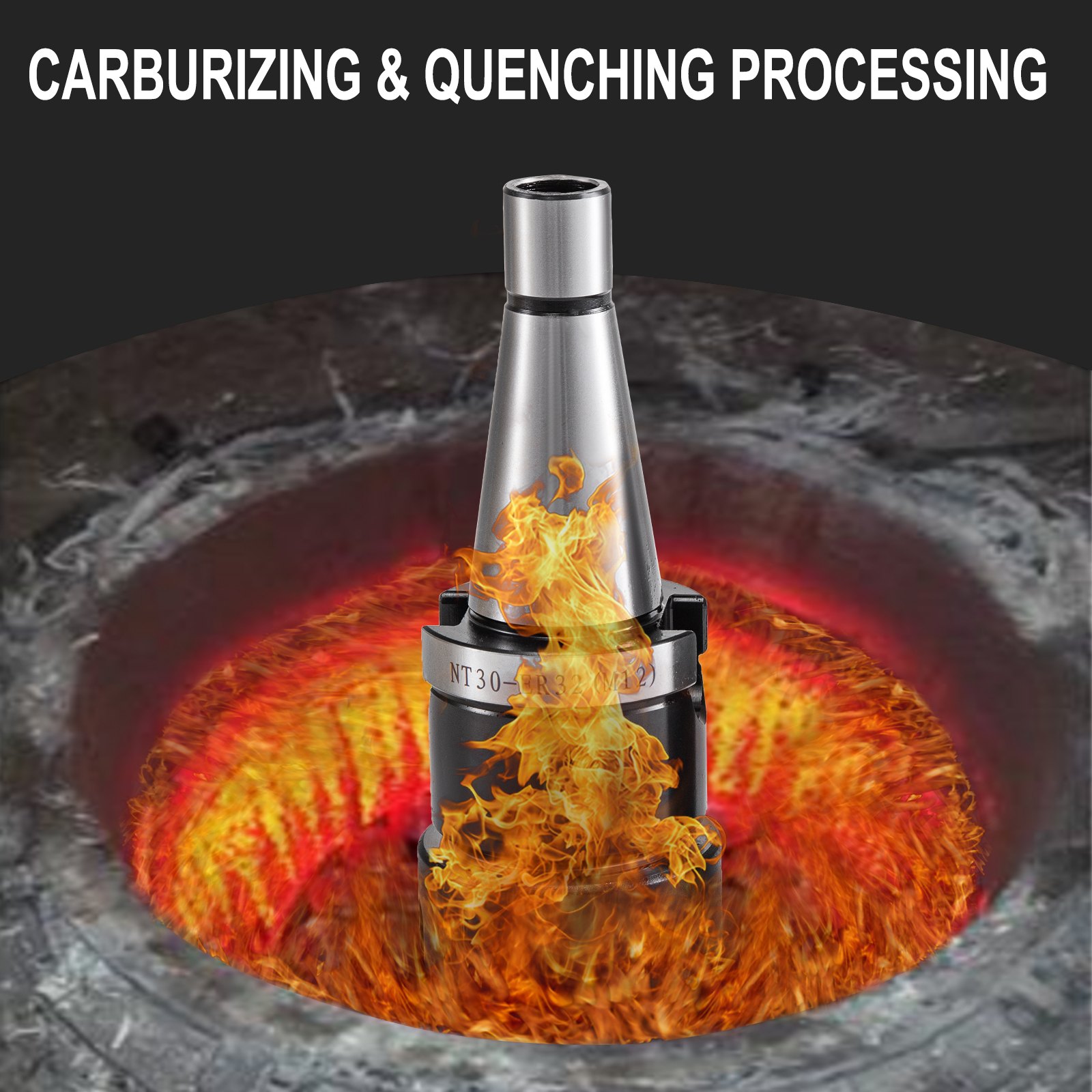 Vevor 19 Stk. Spannzangenfutter 2-20 Mm Spannzangen Set Nt30 1 Werkzeughalter