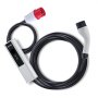 VEVOR Type 2 EV Charging Cable 16A 3.68kW (single-phase)/11kW (three-phase) Electric Car Charger IP66 Wallbox 7.5m Cable Charging Cable 4 Current Adjustment Stages (16A/13A/10A/8A) Charger CEE 16 Plug