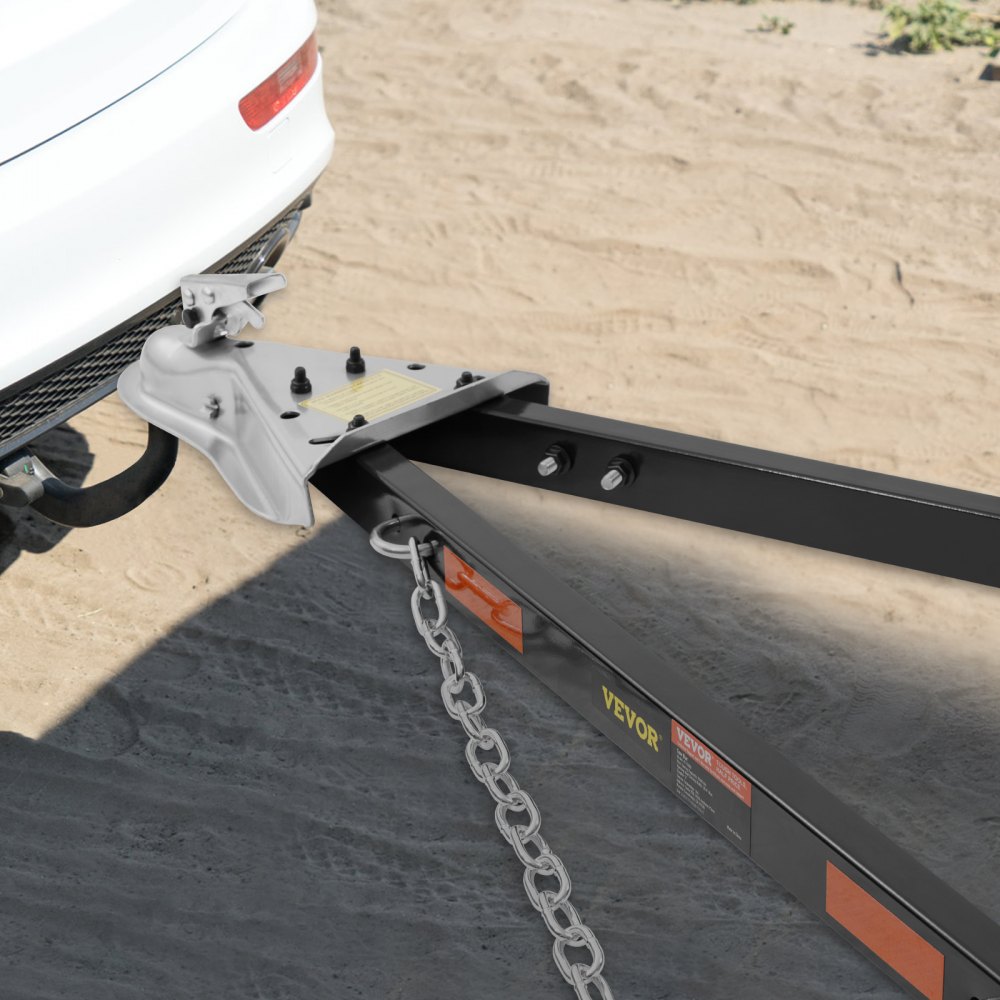VEVOR Anhängerkupplung, 2495 kg pulverbeschichtete, Universal-Anhängerkupplung aus legiertem Stahl, Kupplung passend für 2-Zoll-Kugelkupplung, 39,4-Zoll-Öffnungsbreite, für Wohnmobil-PKW-Anhänger-LKW