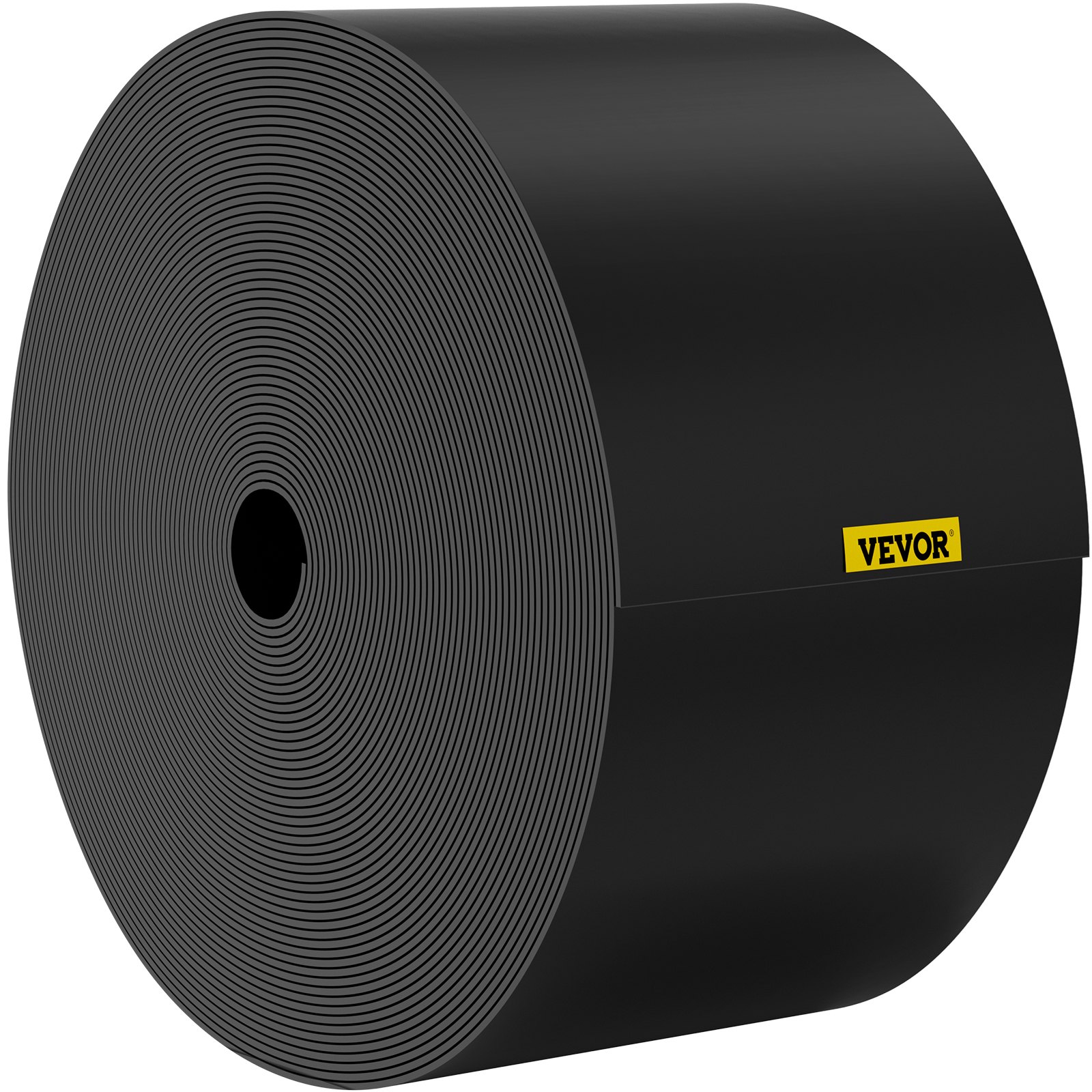 VEVOR Landschaftseinfassung, 25,4 cm Tiefe, 18,3 m Gesamtlänge, spiralförmiges Terrassenbrett aus recyceltem HDPE, flexible Biegekante für Landschaftsbau, Rasen, Garten, Hof