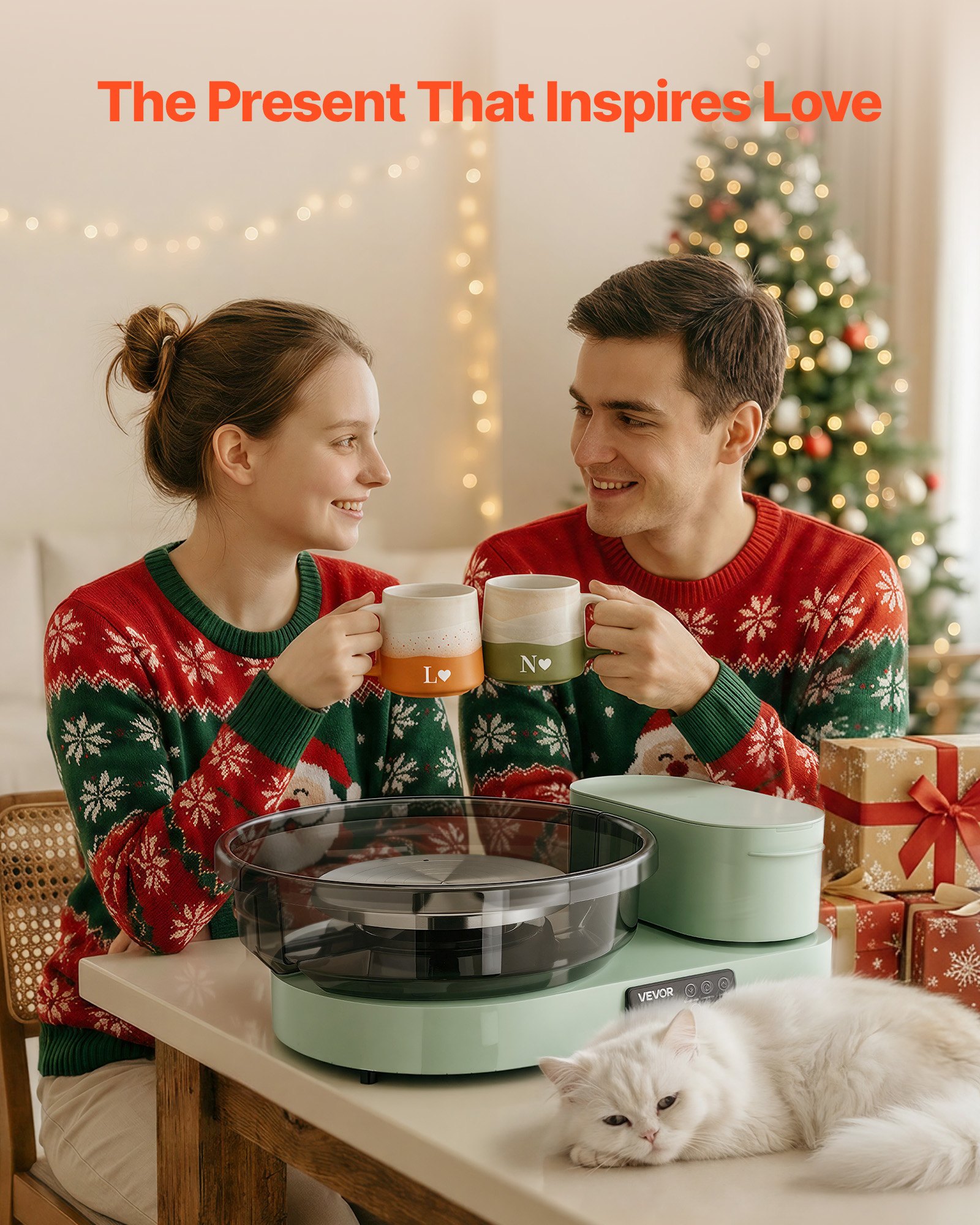 VEVOR Töpferscheibe Elektrisch 450 W, Töpferdrehmaschine 28 cm / 36 cm Drehteller, Töpfermaschine mit Fußpedal & 30–300 U/min Einstellbarer Drehzahl & Aluminiumgehäuse, für Anfänger DIY-Tonkunst, Grün