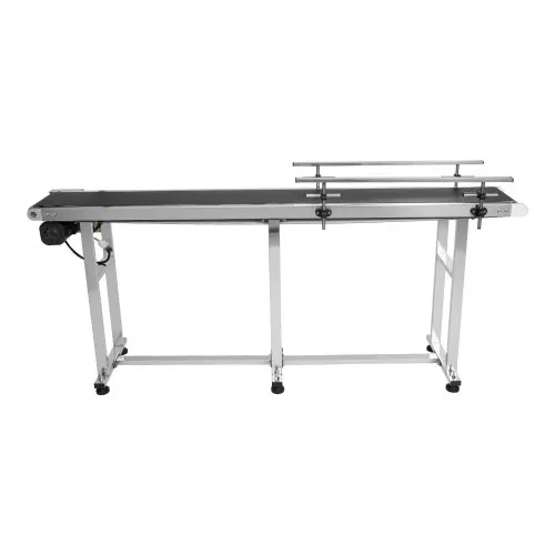 Bandförderer 1498,6x198,1mm Fördertisch Hochleistungs-Edelstahl-Motorbandförderer für