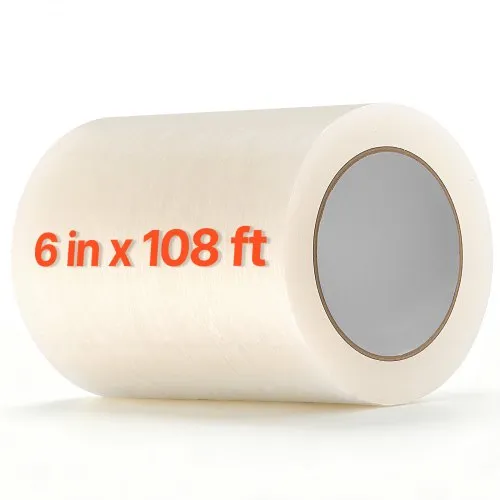 VEVOR Gewächshaus Reparaturband 0,15x32m Folienklebeband 0,15mm Transparent, zum Abdichten von Kunststofffolien & Zeltnähten, zum Reparieren von Löchern, Rissen & Nähten, Wasserdicht & Sonnenbeständig