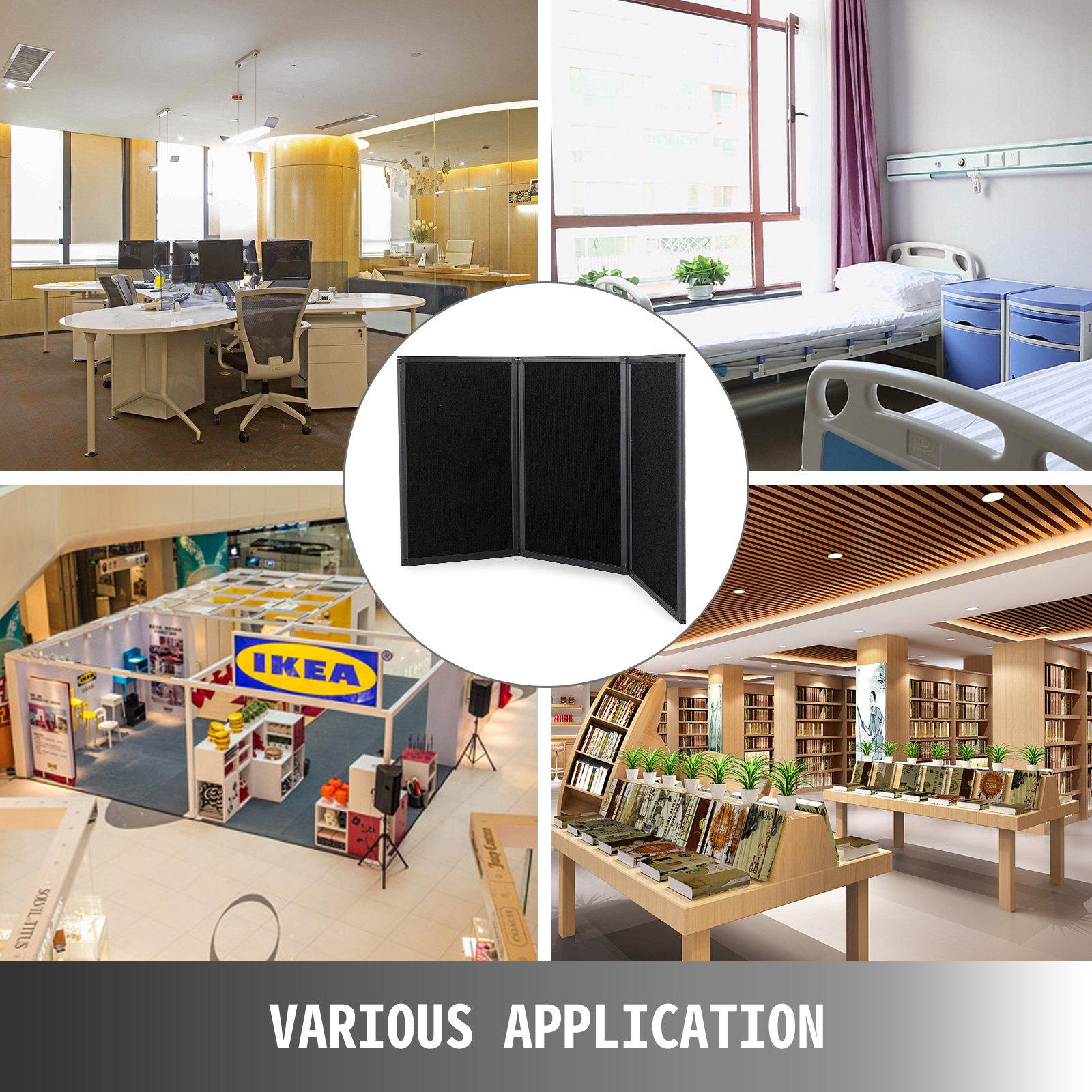 Promotionswand 3panels Messestand Faltdisplay Faltwand Faltpaneel Messewand