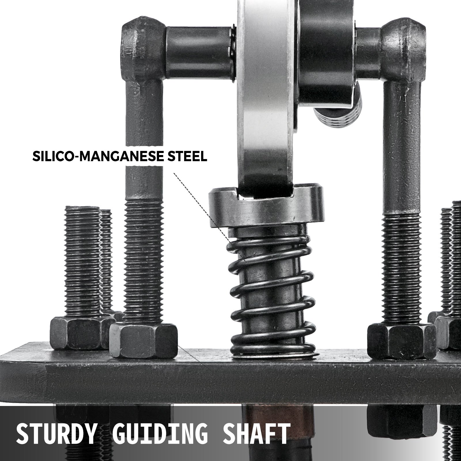 VEVOR Leather Embossing Machine 18X12cm Manuell Leder Prägemaschine Kaltziehstahl Leather Cutting Machine Lederschneidemaschine für Leder Stoff Papier Folie