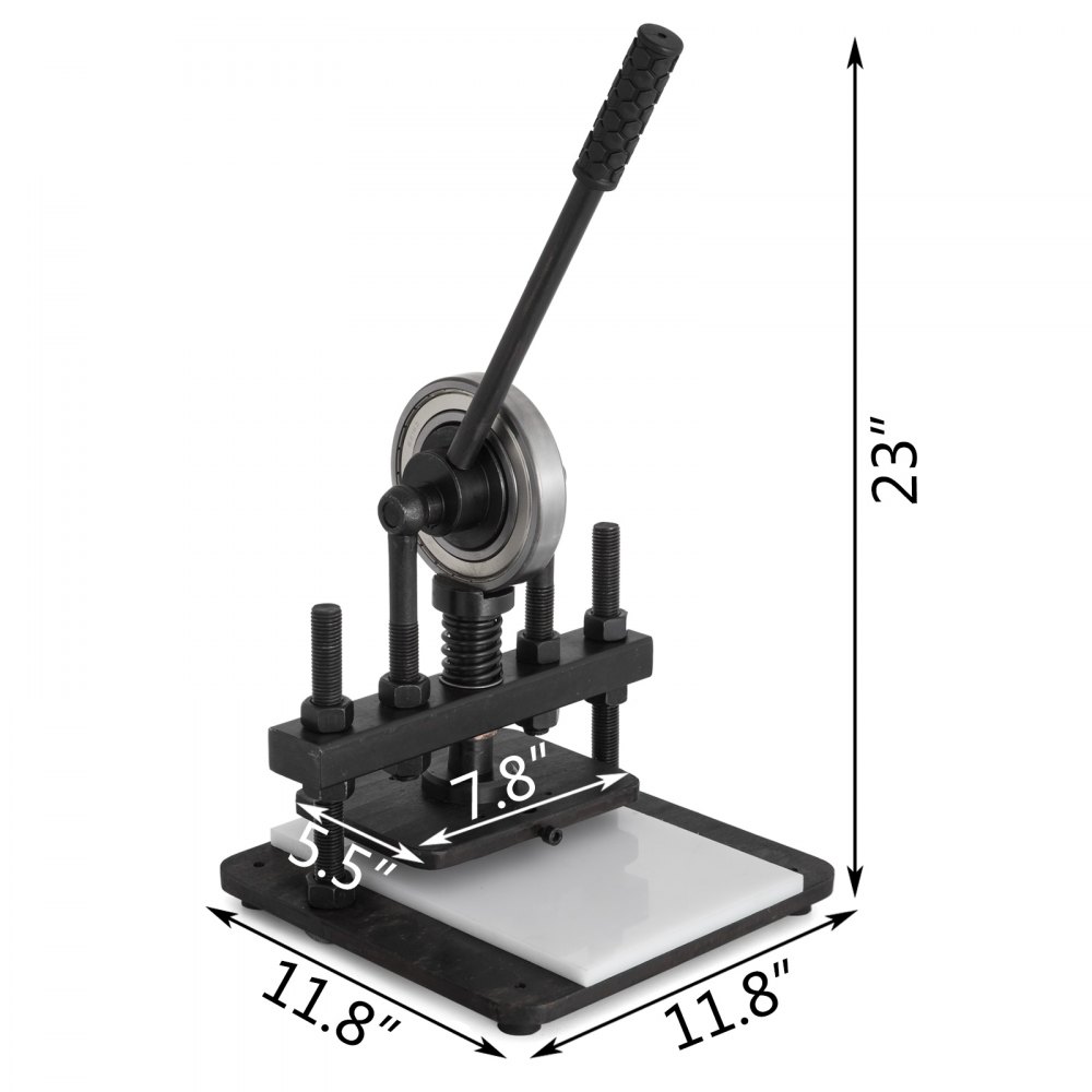 Leder Schneidemaschine 200x140mm Einstellbar Gummiblatt Gestanzt Diy Basteln