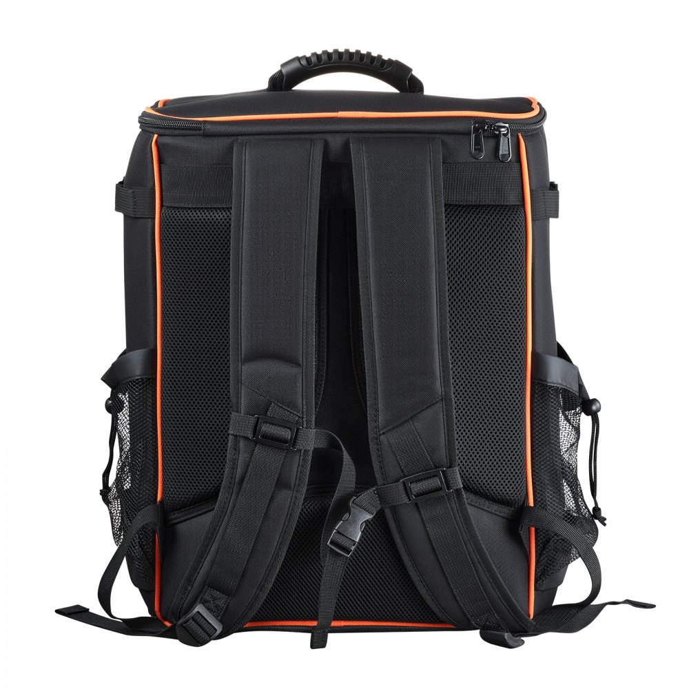 VEVOR Schweißrucksack, 33,04 L 600D hochdichtes Polyester-Extremausrüstungspaket mit Helmtasche, Mehrzweck-Ausrüstungsaufbewahrungstasche, zum Schweißen, Outdoor-Camping, Wandern, 360x210x475 mm