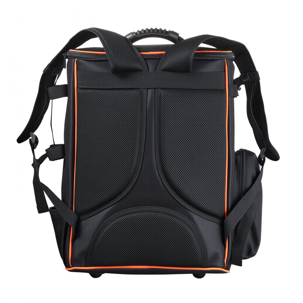 VEVOR Schweißrucksack 35,6 L, 600D hochdichtes Polyester-Extremausrüstungspaket mit Helmtasche, Mehrzweck-Ausrüstungsaufbewahrungstasche, zum Schweißen, Outdoor-Camping, Wandern, 420x390x475 mm