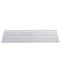 VEVOR Türschwellenrampe 30,9 x 86,4 x 5,1 cm Rollstuhlrampe 362,8 kg Tragfähigkeit Auffahrrampe aus Aluminiumlegierung Bordsteinrampe modulares Design Schwellenrampe rutschfest Aluminiumrampe Rampe