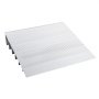 VEVOR Türschwellenrampe 69 x 86,4 x 15,2 cm Rollstuhlrampe 362,8 kg Tragfähigkeit Auffahrrampe aus Aluminiumlegierung Bordsteinrampe modulares Design Schwellenrampe rutschfest Aluminiumrampe Rampe