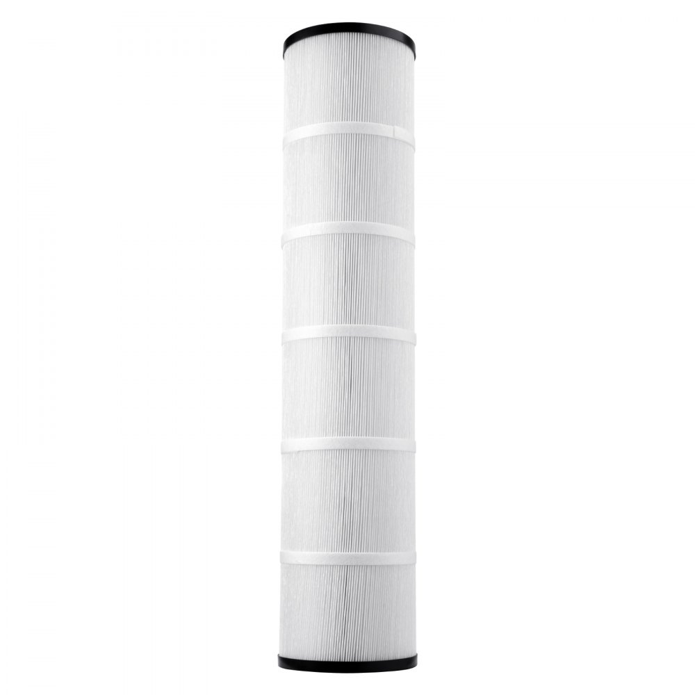 VEVOR Pool Filterkartusche, 4er-Pack, Ersatzfilter 12 m², Wasserfilter, kompatibel mit Pentair CCP520, R173578, PCC130, sicher für Kinder & Haustiere, dreilappig plissiert, leicht zu reinigen