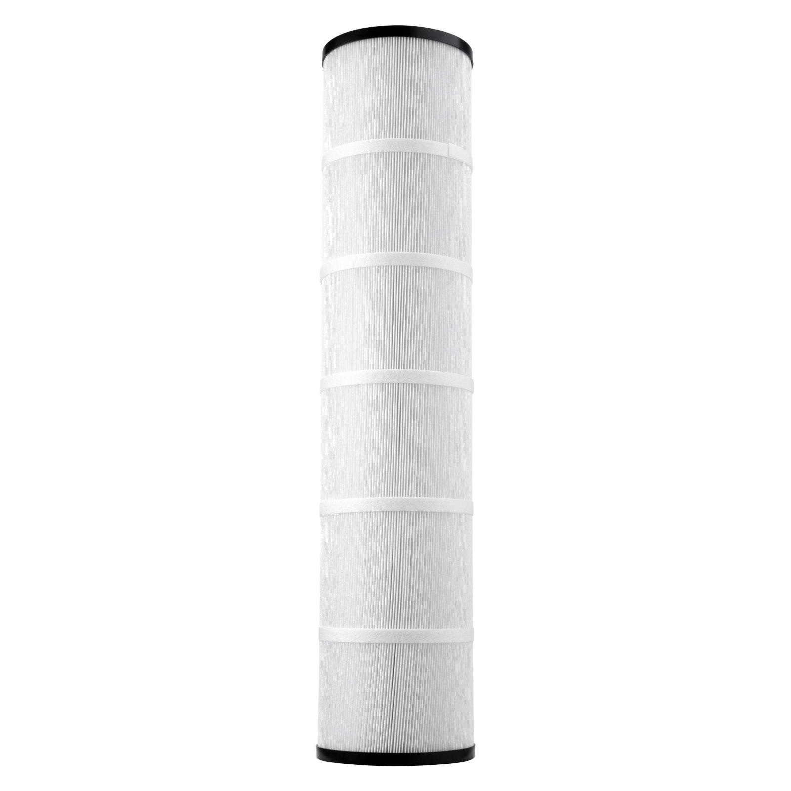 VEVOR Pool Filterkartusche, 4er-Pack, Ersatzfilter 12 m², Wasserfilter, kompatibel mit Pentair CCP520, R173578, PCC130, sicher für Kinder & Haustiere, dreilappig plissiert, leicht zu reinigen