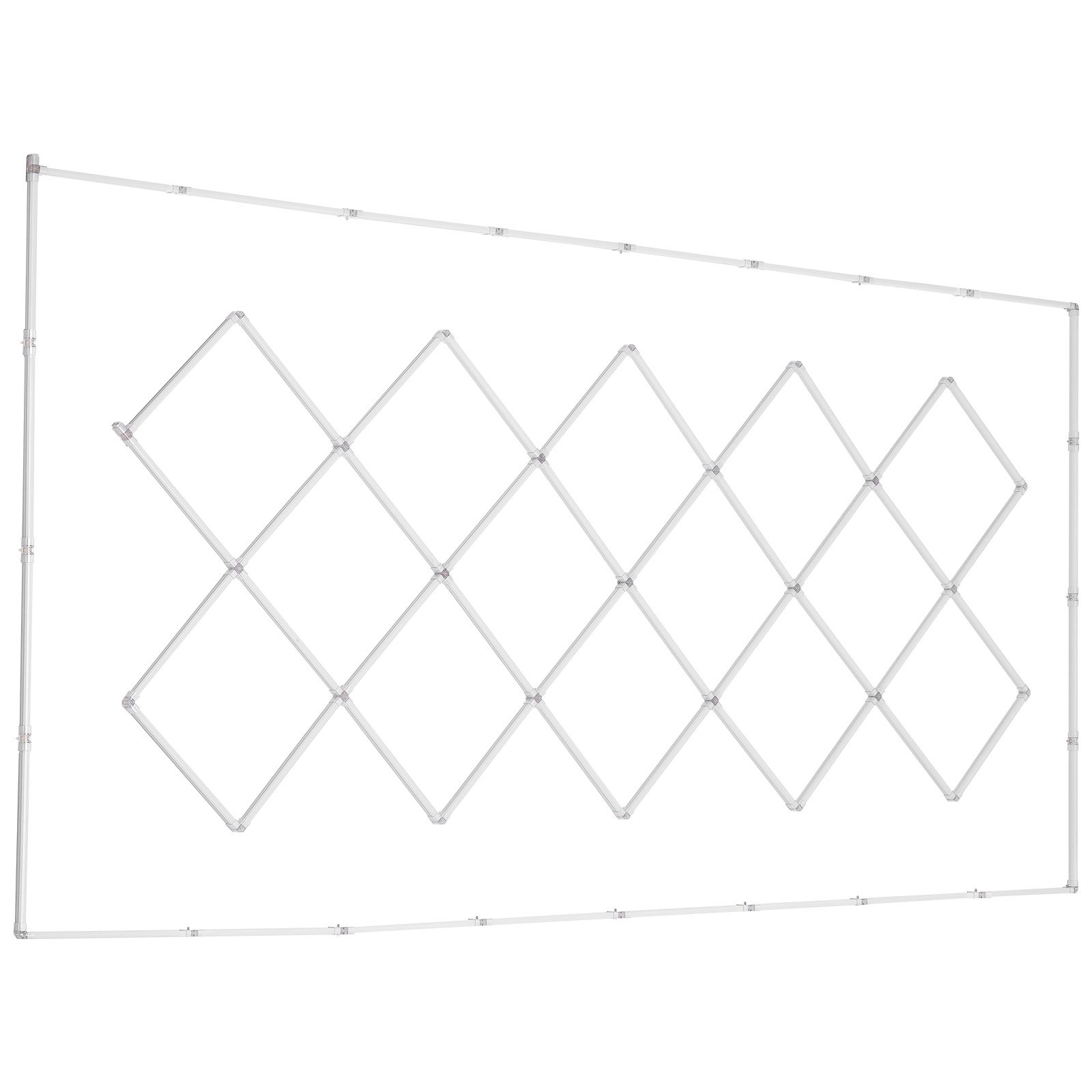 VEVOR LED-Garagenleuchten, 88000 lm, 6500 K, 14 Rastersysteme, quadratische Garagen-Deckenleuchten, DIY, kaltweiß, Autodetaillierung, Garagenbeleuchtung, superhelles Ladenlicht für Keller, Lager, Auto-Schönheitswerkstatt