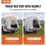 VEVOR Dachzelt Truck Lkw Zelt 160 x 165 x 170 cm, Doppelschichtzelt Outdoors Pickup Truck Zelt LKW Bett Zelt Outdoor Familie Camping Reise Autozelt, Wasserdichtes Autodachzelt Heckzelt Tragetasche