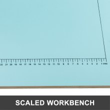 VEVOR Heißdrahtschneider Schaumstoffschneidemaschine 20 cm Einstellbare Temperatur Skalierte Werkbank 77 x 36 x 35,5 cm