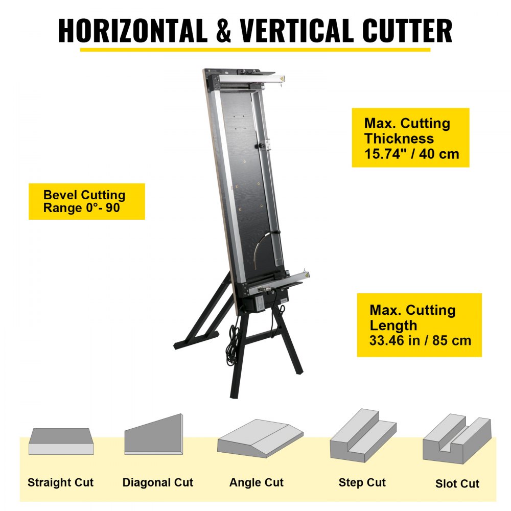VEVOR Styroporschneider 160W Styrocutter 97cm max. Länge 0-90 ° mit Ständer