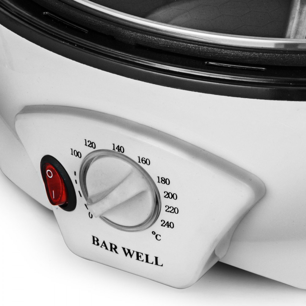 VEVOR Elektrische Kaffeeröstmaschine Kaffee Röster Hausmacher Backmaschine 1200 W 1,5 kg