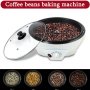 VEVOR Elektrische Kaffeeröstmaschine Kaffee Röster Hausmacher Backmaschine 1200 W 1,5 kg