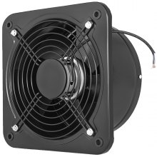 VEVOR 250 mm Axialventilator, 50Hz Wandventilator, 2580 U / min Wandlüfter, 220V entilator Lüfter, Axialventilator, Wandventilator