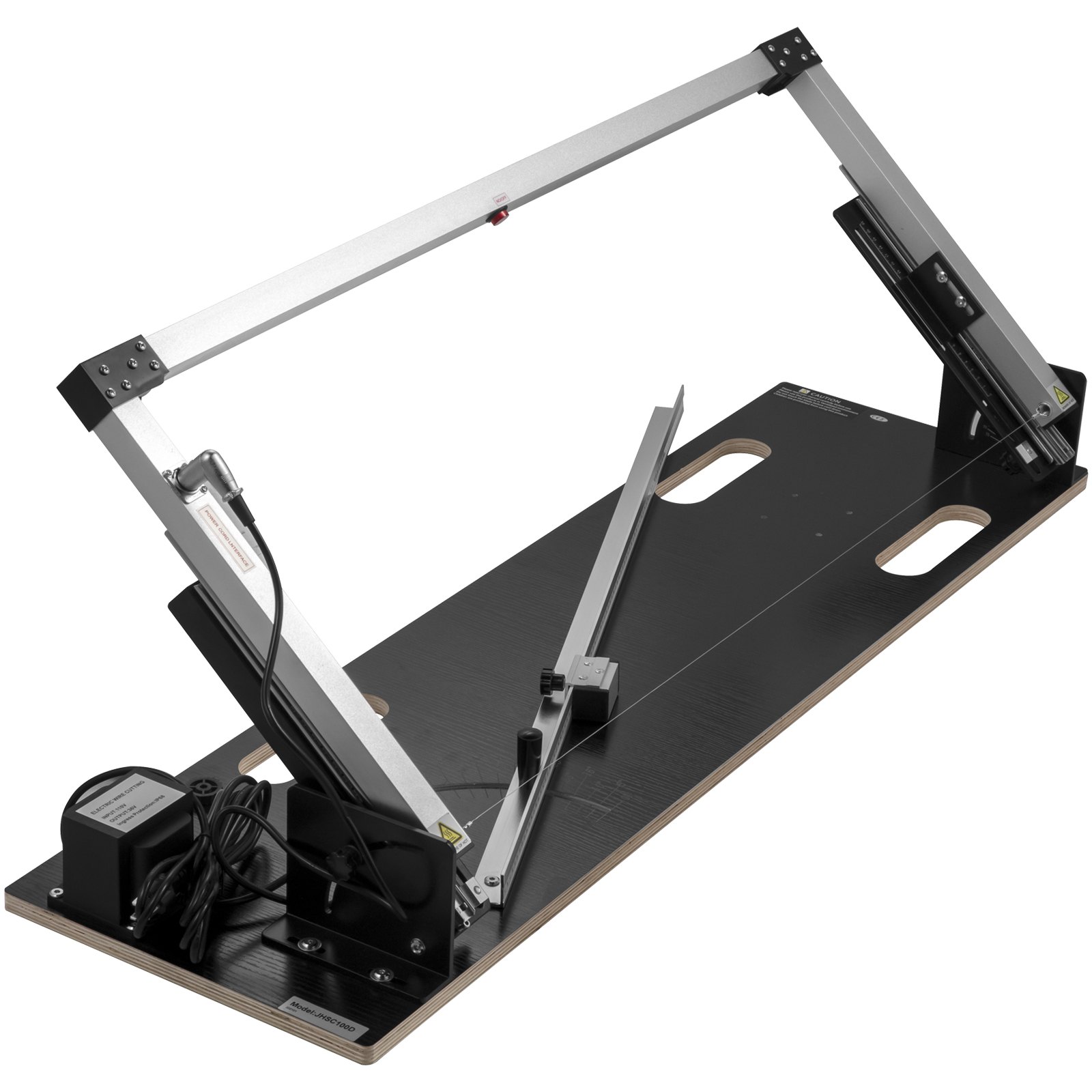 VEVOR Styroporschneider, 200W Schaumschneider aus Aluminiumlegierung, 360℃ Styrocutter mit Nickel-Chrom-Legierung, 38V Ausgangsspannung, Schnittdicke 420 mm Nut-Maschine für Profis oder Heimwerker