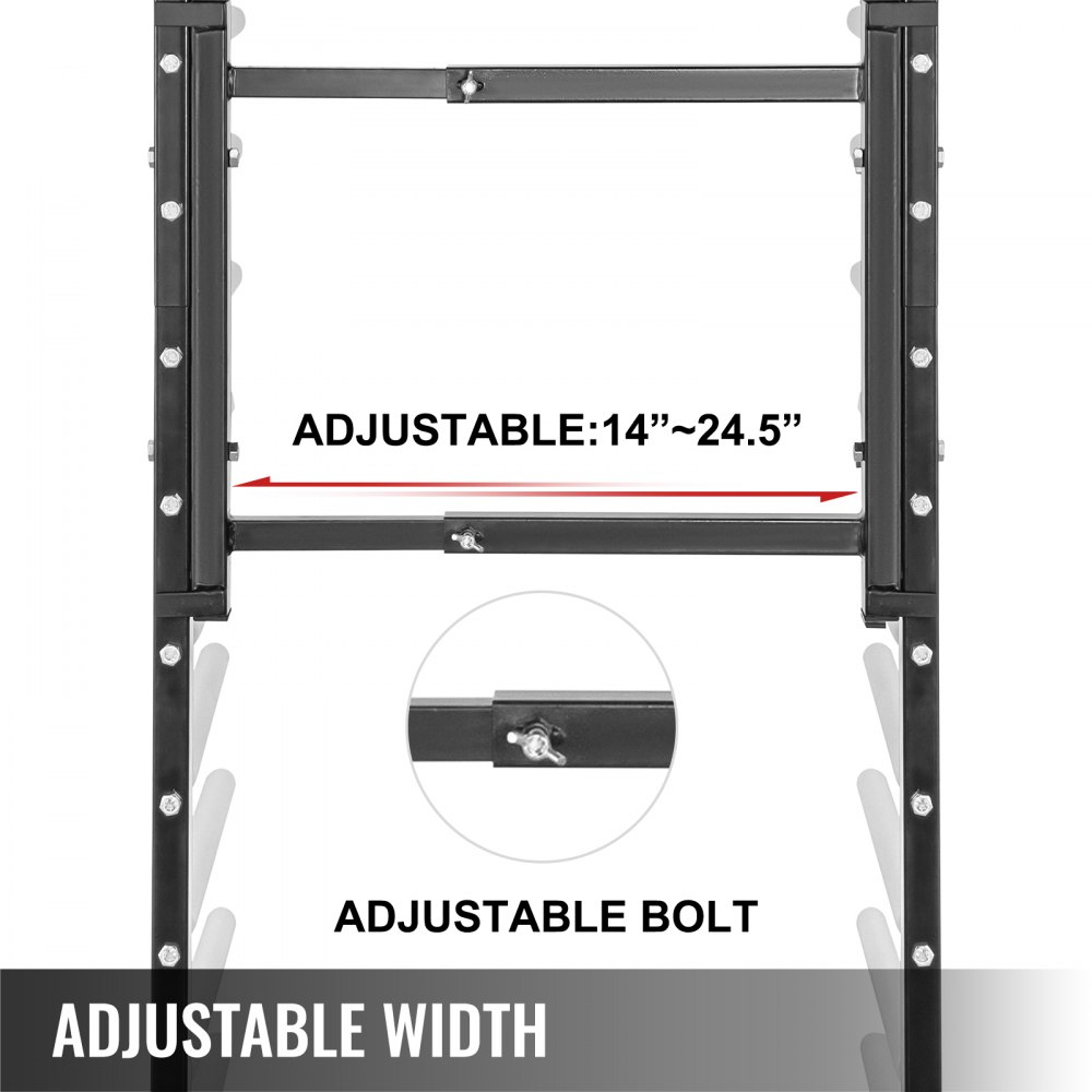 Vevor Lackierständer Autoteile Einstellbar 770lbs Auto Paint Stand Schwarz Stahl