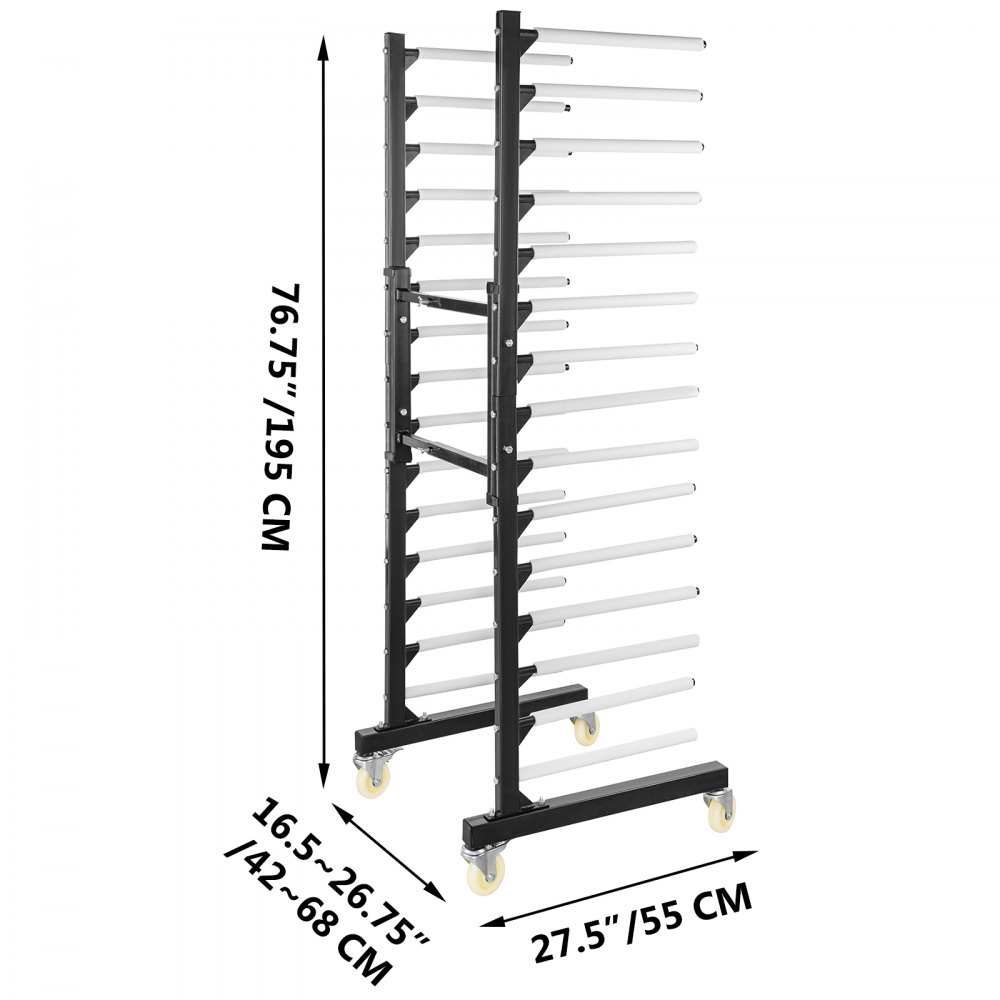 Vevor Lackierständer Autoteile Einstellbar 770lbs Auto Paint Stand Schwarz Stahl