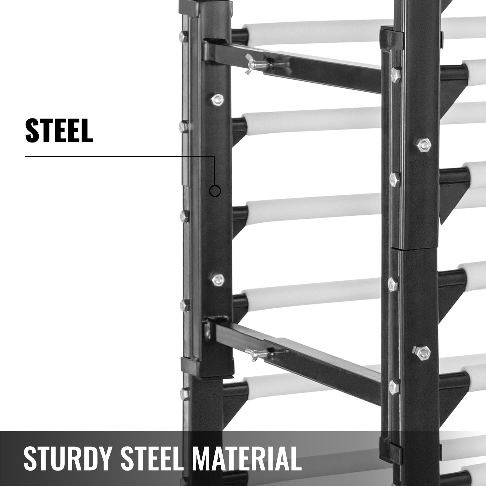 Vevor Lackierständer Autoteile Einstellbar 770lbs Auto Paint Stand Schwarz Stahl