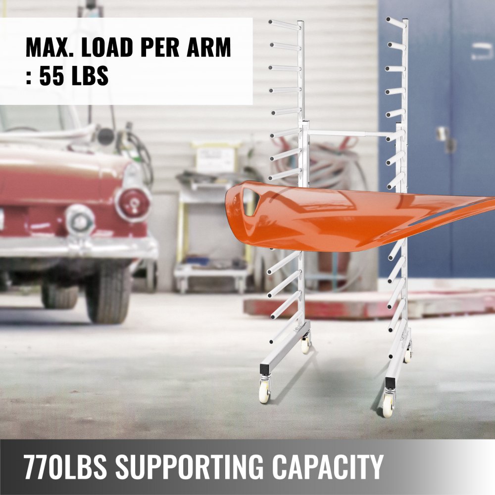 Vevor Lackierständer Lackierbock Drehlackierständer Paint Stand Autoteile 350 Kg