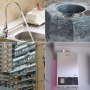 VEVOR Wasserpumpe Hauswasserwerk Hauswasserpumpe 1200W 4350L/St. Gartenpumpe
