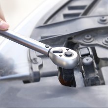 VEVOR Torx Bohrer Steckschlüsselsatz Außen-Torx-Steckschlüsselsatz, 31-teilig T8-T70 & E4-E24, S2-Legierungsstahl & Cr-V-Stahl, 1/4 & 3/8 Zoll & 1/2 Zoll Antriebe, mit Adapter & Aufbewahrungskoffer