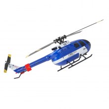 VEVOR RC-Helikopter, 2,4 GHz Ferngesteuerter Hubschrauber mit Einzelpropeller & 6-Achsen-Gyro, 4-Kanal-RC-Flugzeug für Anfänger, LED-Licht & Start/Landung mit einer Taste, für Kinder ab 8 Jahren