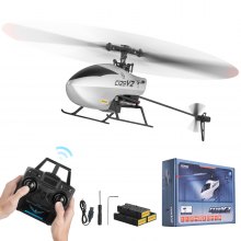 VEVOR RC-Helikopter, 2,4 GHz ferngesteuerter Hubschrauber mit Gyro, 4-Kanal-RC-Flugzeug für Anfänger, 39 Minuten Flugzeit, Start/Landung mit einer Taste, Spielzeug für Kinder ab 8 Jahren