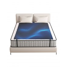 VEVOR Erdungsmatte 187x138cm Erdungsbettlaken PU Erdungsbettmatte für Schlaf