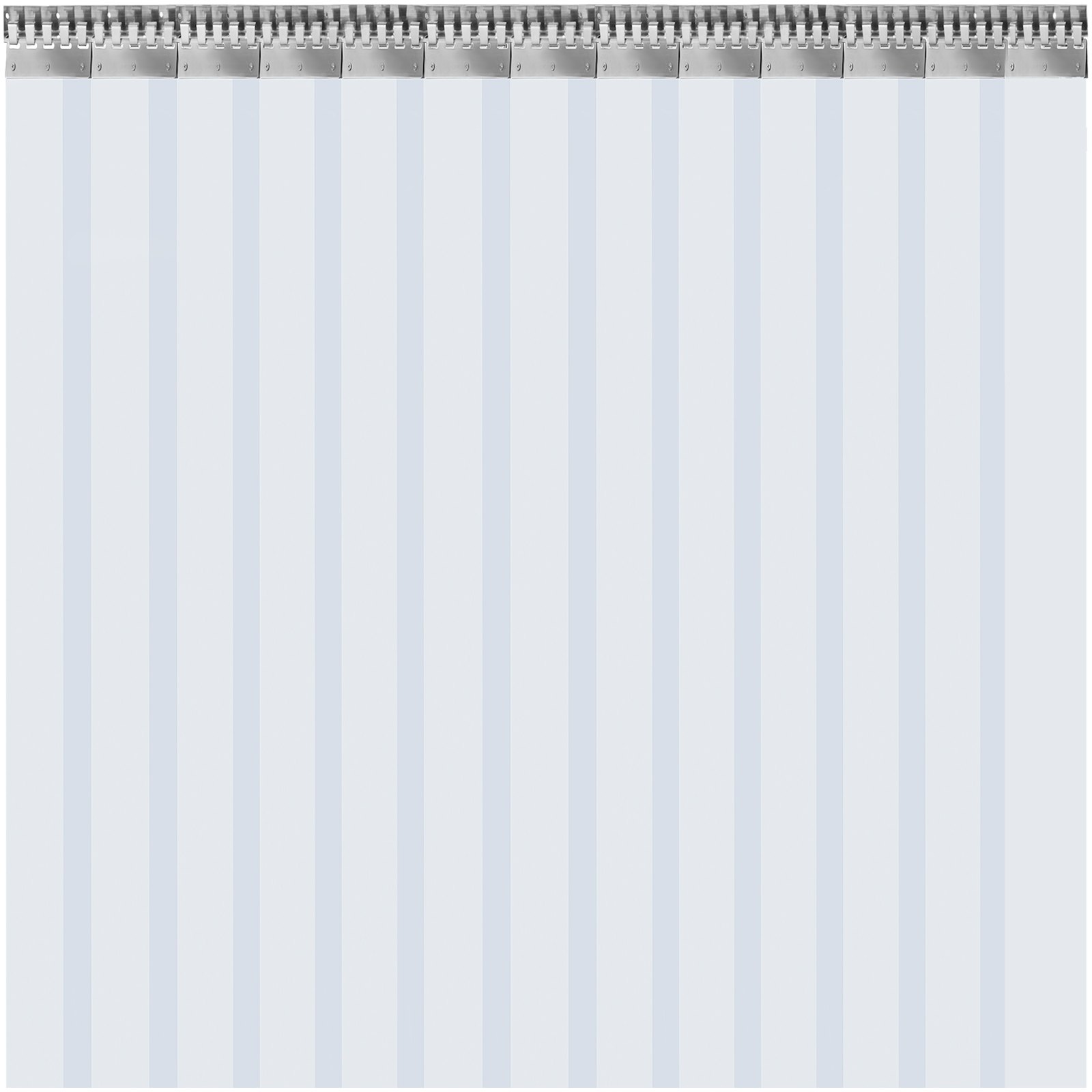 Vevor Pvc Streifenvorhang Lamellenvorhang 3 M X 2,25 M Türvorhang 13 Streifen