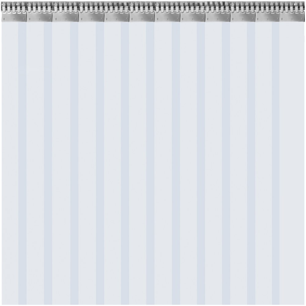 Vevor Streifenvorhang Pvc Lamellenvorhang Vorhang Transparent 3 X 2,5 M 12 Stk.