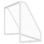 VEVOR Fußballtor 300 x 200 cm Tragbares PVC Outdoor-Soccertor mit PE-Netz, für Gärten, Parks und Schulen, Wetterfest, mit Bodenankern, Zielscheibe, 600D-Oxford-Tasche und Stabilität bei über 110 km/h