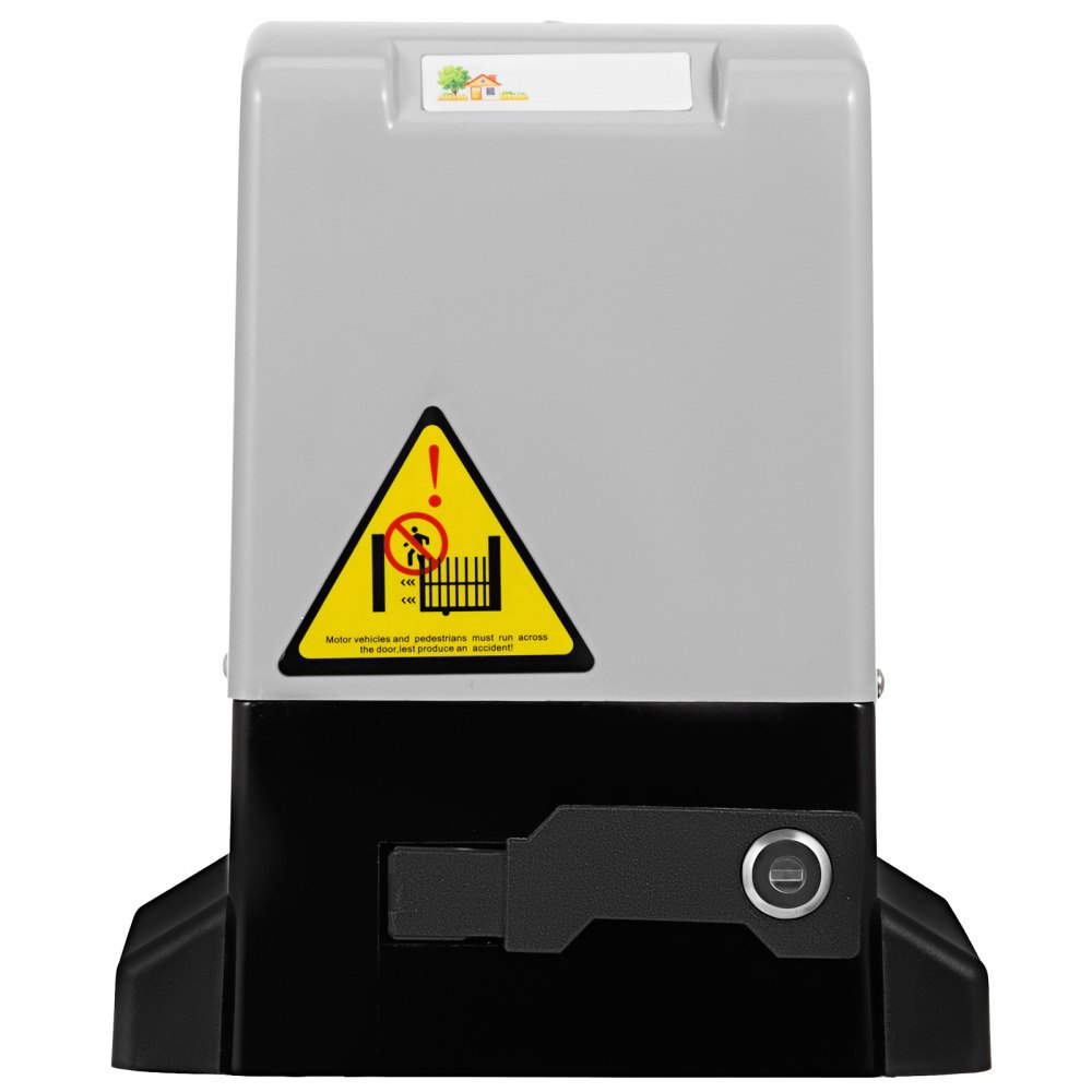 VEVOR Torantrieb Schiebetor 600 kg, Torantrieb Schiebetor Set 12 m, Elektrischer Schiebetorantrieb 13 m / min, Schiebetorantrieb Set mit 2 Fernbedienungen, 280 W Leiser Torantriebe für Hotel, Fabrik