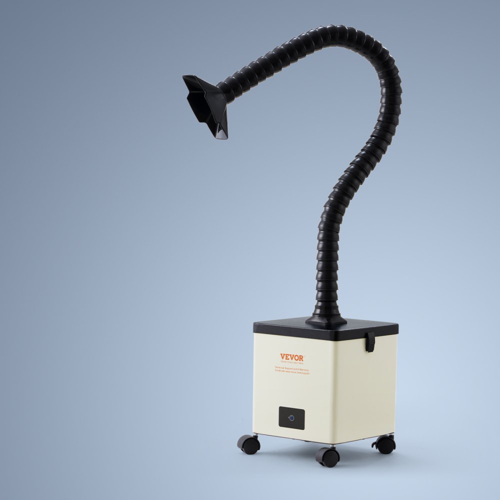 VEVOR Lötrauchabsaugung 100W Schweißrauchabsauger 240 m³/h Mini Desktop Lötrauchabsorber 5800U/min 3-Stufen-Filter Lötrauch Absaugung für Lötstation Schweißarbeiten