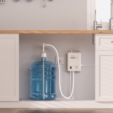 VEVOR-Pumpsystem für Flaschenwasserspender, 5-Gallonen-Spendersystem, automatischer elektrischer Wasserspender, Wasserkrugpumpe mit Einzeleinlass, kompatibel mit Kaffee-/Teemaschinen, Kühlschränken
