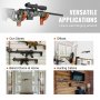 VEVOE Waffenständer zur Wandmontage, horizontaler Waffenständer und Schrotflintenhaken für eine einzelne Waffe