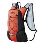 VEVOR Trinkrucksack 8 L isolierter Rucksäcke mit 2 L TPU-Wasserblase Laufrucksack Wanderrucksäcke für Radfahren Laufen Ausflug Orange, Hydro-Wasser-Tagesrucksack für Männer und Frauen