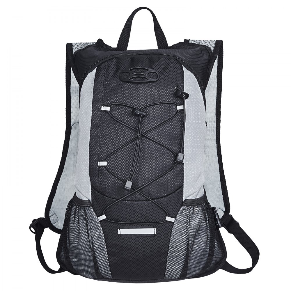 VEVOR Trinkrucksack 8 L isolierter Rucksack mit 2 L TPU-Wasserblase Laufrucksack Wanderrucksäcke für Radfahren Laufen Ausflug Schwarz, Hydro-Wasser-Tagesrucksack für Männer und Frauen