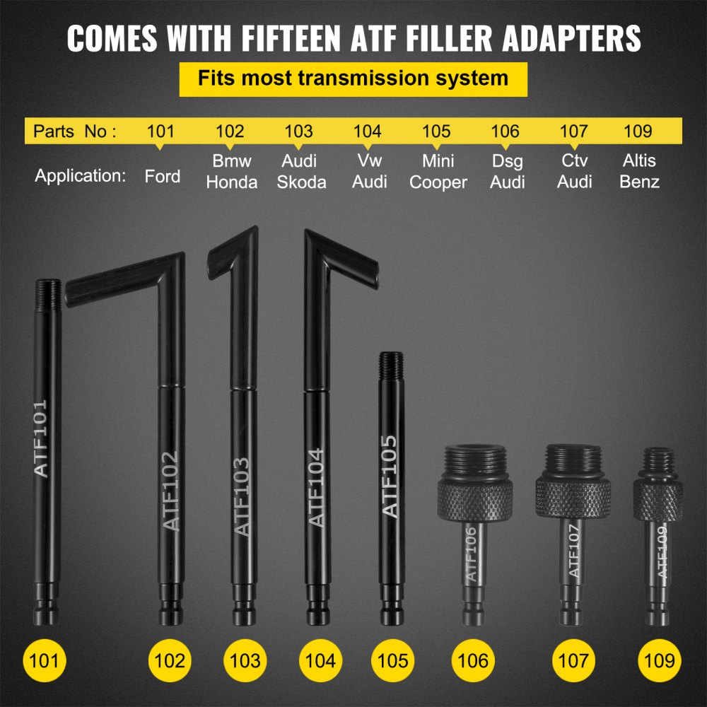 Vevor Handpumpe 3l öl Absaugpumpe ölpumpe ölabsaugpumpe Getriebeöl 8 Adapter