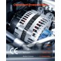 VEVOR Autolichtmaschine 10480285, passend für Chevrolet Trailblazer 4.2L 2002-2005, SAAB 9-7x L6 2005, GMC Envoy, Oldsmobile Bravada, Isuzu Ascender, Buick Rainier, Kfz-Ersatzlichtmaschine 15062413