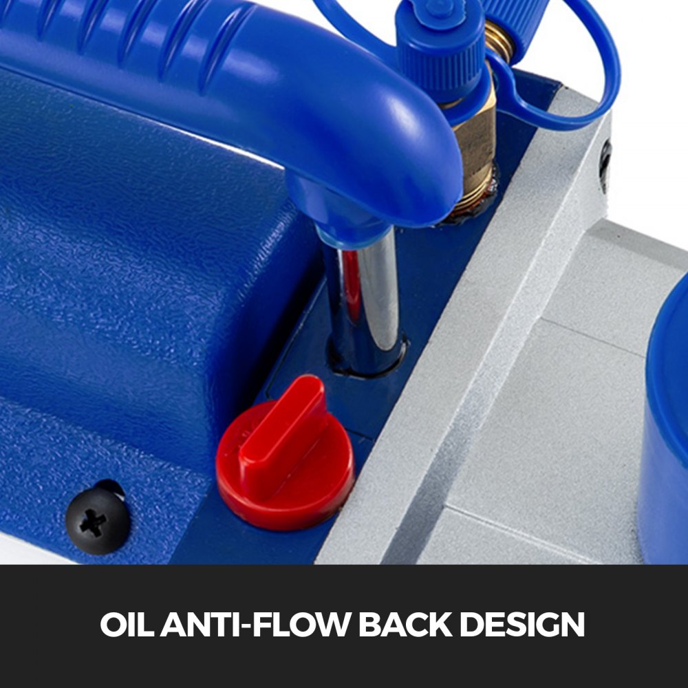 3 Cfm Vakuumpumpe Unterdruckpumpe 1-stufig 85 L/min Drehschieber Ac Vacuum Pump