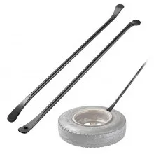 VEVOR Reifenmontiergerät Manueller Reifenwechsler 2 Stk. Metall Reifenheber 97 cm Reifenmontierhebel zur Montage Demontage für Outdoor Mobile Autoreparaturen von Universalen Fahrzeugtypen Schwarz